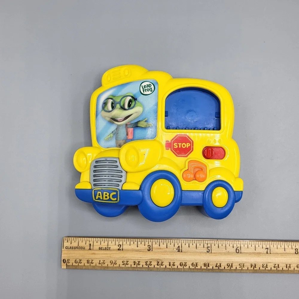 LeapFrog Fridge Phonics Magnetic Letter Set Toddler Alphabet Bus Toy Yellow